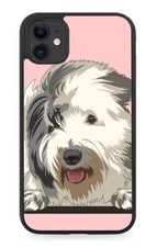 Old English Sheepdog Rubber Phone Case Sheepdogs Dogs Breed Breeds Novelty DD79