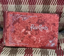 Native American Picture Post Cards Album & 20 Post Cards