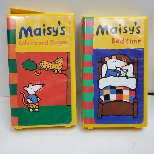 Lot of 2 Maisy's VHS Tapes Colours and Shapes & Bedtime eBay
