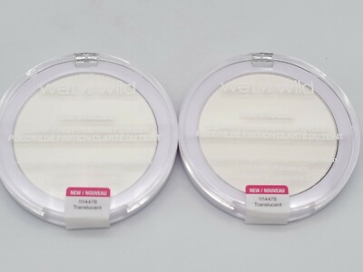 Wet n Wild Bare Focus Finish Setting Powder 0.27 Oz. #1114478 Translucent. QTY:2
