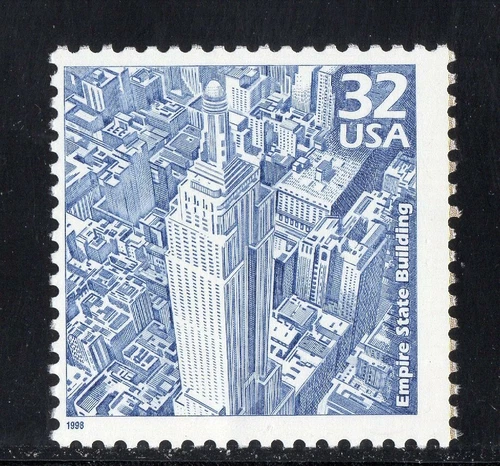 3185b *  EMPIRE STATE BUILDING * NEW YORK. *  U.S. Postage Stamp MNH