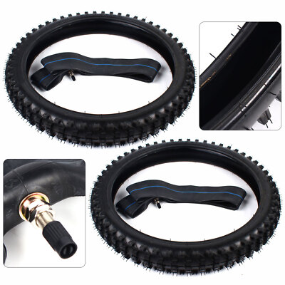 70/100-19 & 90/100-16 Front Rear Tire+Tube Set For Honda Dirt Bike KX100 CRF150