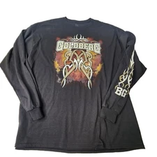 Bill Goldberg Long Sleeve Shirt Tribal WWE L Large WCW Who's Next NXT