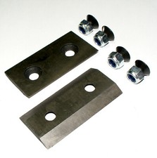 2x  CRAMER TILLMANN & MÄX -  Messer Häckslermesser - Gartenhäcksler Häcksler