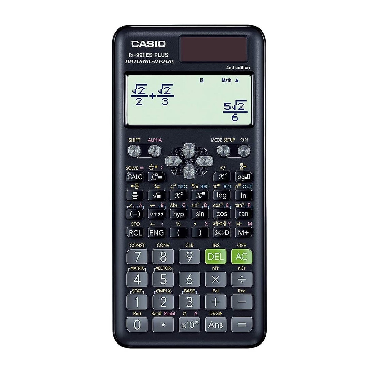 Casio FX-991ES Plus 2nd Edition Black Scientific Calculator 417
