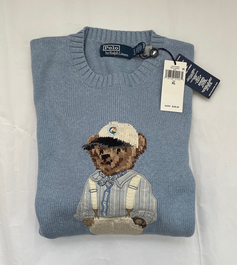 Polo Ralph Lauren Men's Polo Bear Sweater - XL | eBay
