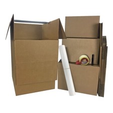 UBMOVE 1 Room Wardrobe Moving Kit 9 Packing Boxes and Moving Supplies