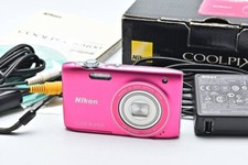 Nikon COOLPIX S3100 Pink 14.0MP Compact Digital Camera From Japan w/Box