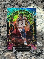 D'Angelo Russell 2020-21 Select  Cosmic Prizm SSP Card