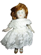 Antique bisque miniature doll -Germany