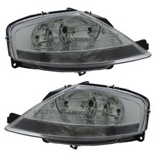 Headlights Citroen C3 2002-2005 Halogen Headlamps Pair Drivers & Passenger Side