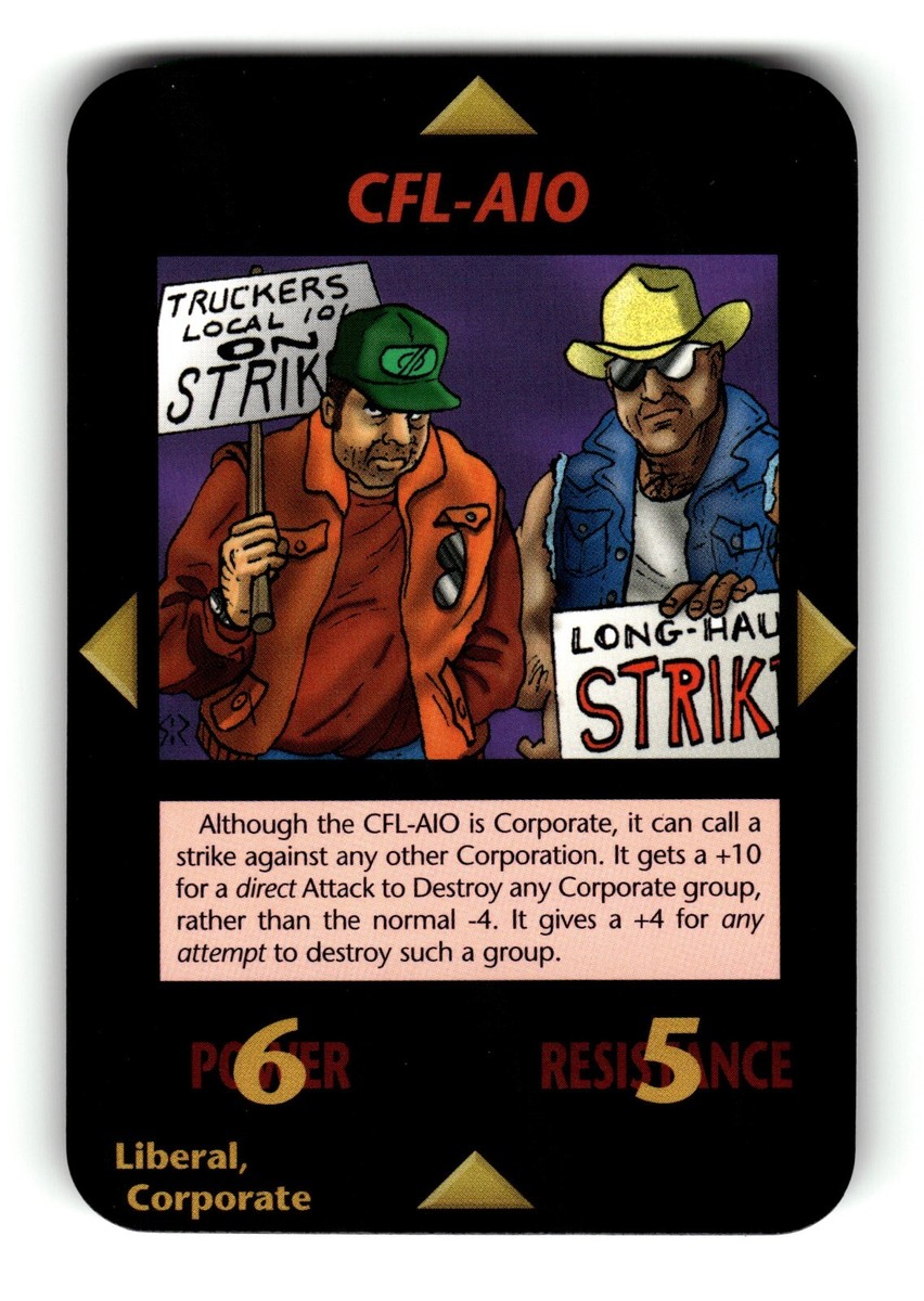 CFL-AIO Base Set card INWO Illuminati New World Order Game | eBay