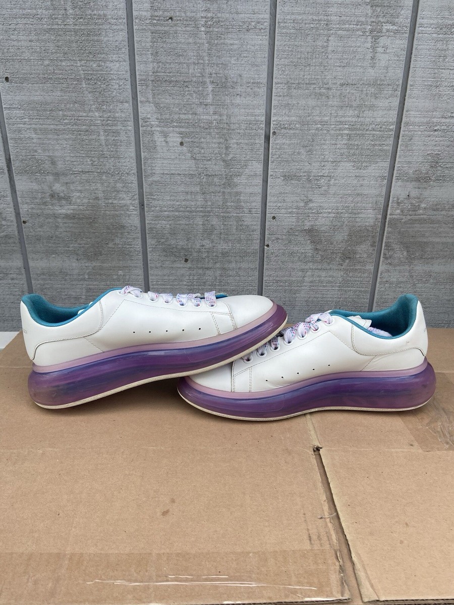 Alexander Mcqueen Shoes White And Purple Alexander McQueen Sneaker