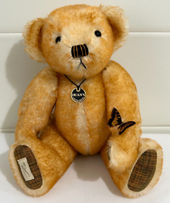 DEANS ELITE RANGE 16'' MOHAIR TEDDYBÄR - MADAME SCHMETTERLING - L/E 100 - NEU