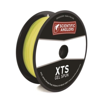 Scientific Anglers XTS Gel Spun Backing - 50lb / 250 yards - Yellow - 673076