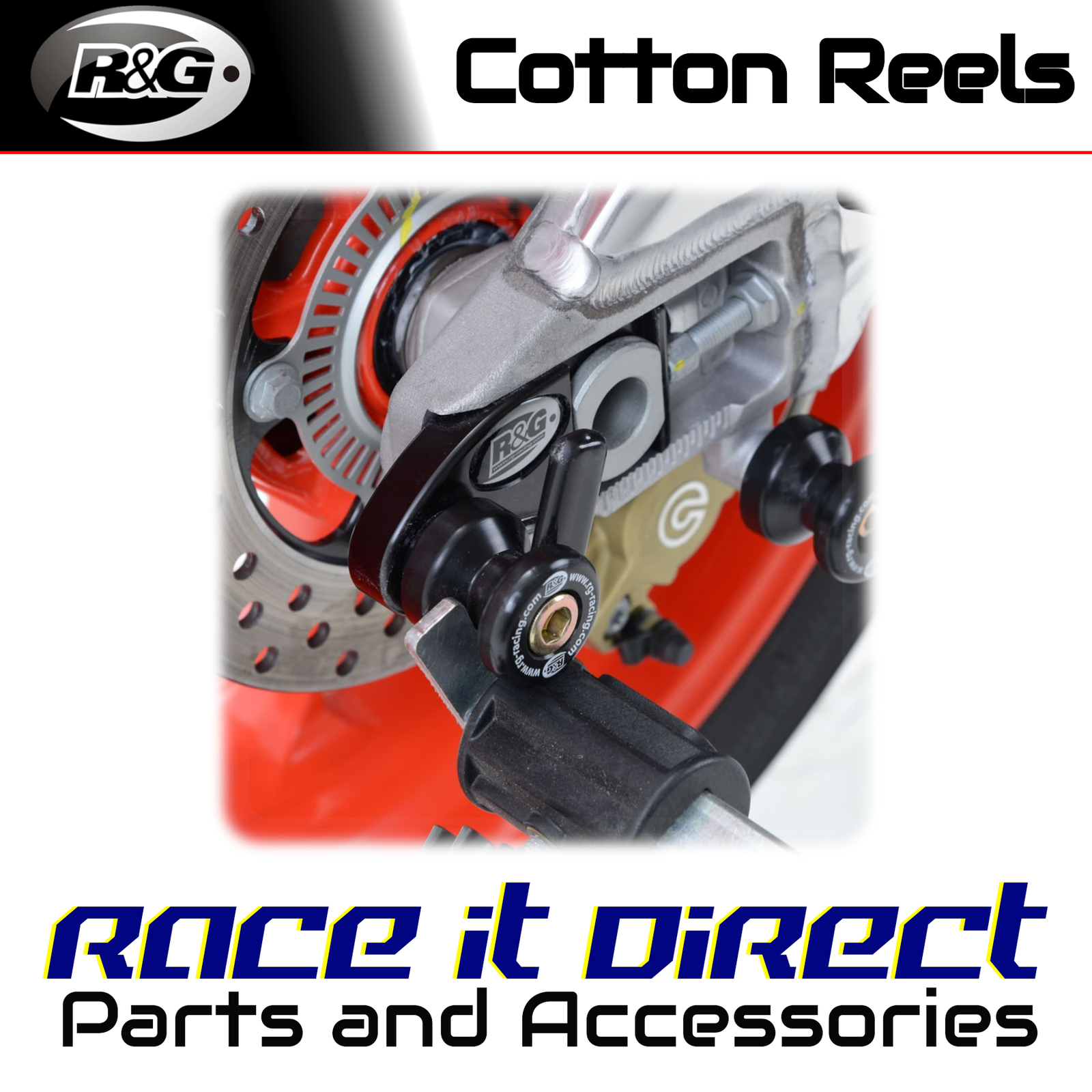 Cotton Reels for Aprilia Tuono V4 R APRC 2011-2014 Offset R&G