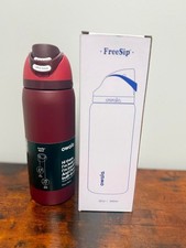 Owala FreeSip 32oz Limited Edition Water Bottle Leak Proof BPA Free Burgundy new