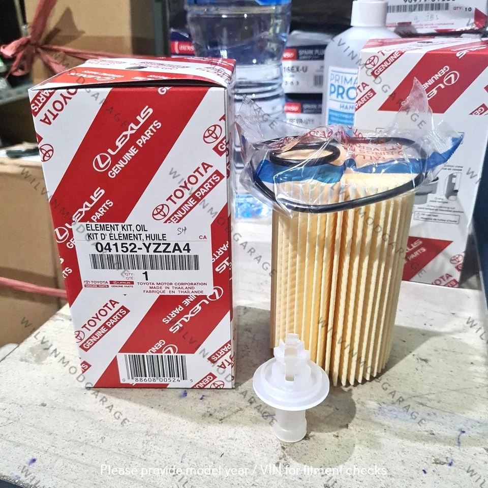 Genuine Thailand OEM Oil Filter Kit 04152-YZZA4 Lexus RC F 2008-2021 2UR-GSE - Изображение 3 из 3