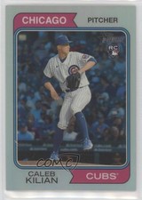 2023 Topps Heritage Chrome Refractor /574 Caleb Kilian #92 0c6