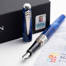 Penna Stilografica Marlen Marina Slim | Prodotto Ufficiale Marina Militare NUOVA