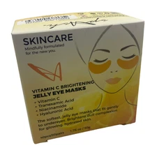 LaSplash Cosmetics Vitamin C, Brightening  Jelly Eye Mask. 40 Pcs/ 20 Pairs-New