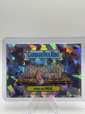 TOPPS CHROME GARBAGE PAIL KIDS SERIES 4 NAILED NEIL ATOMIC REFRACTOR