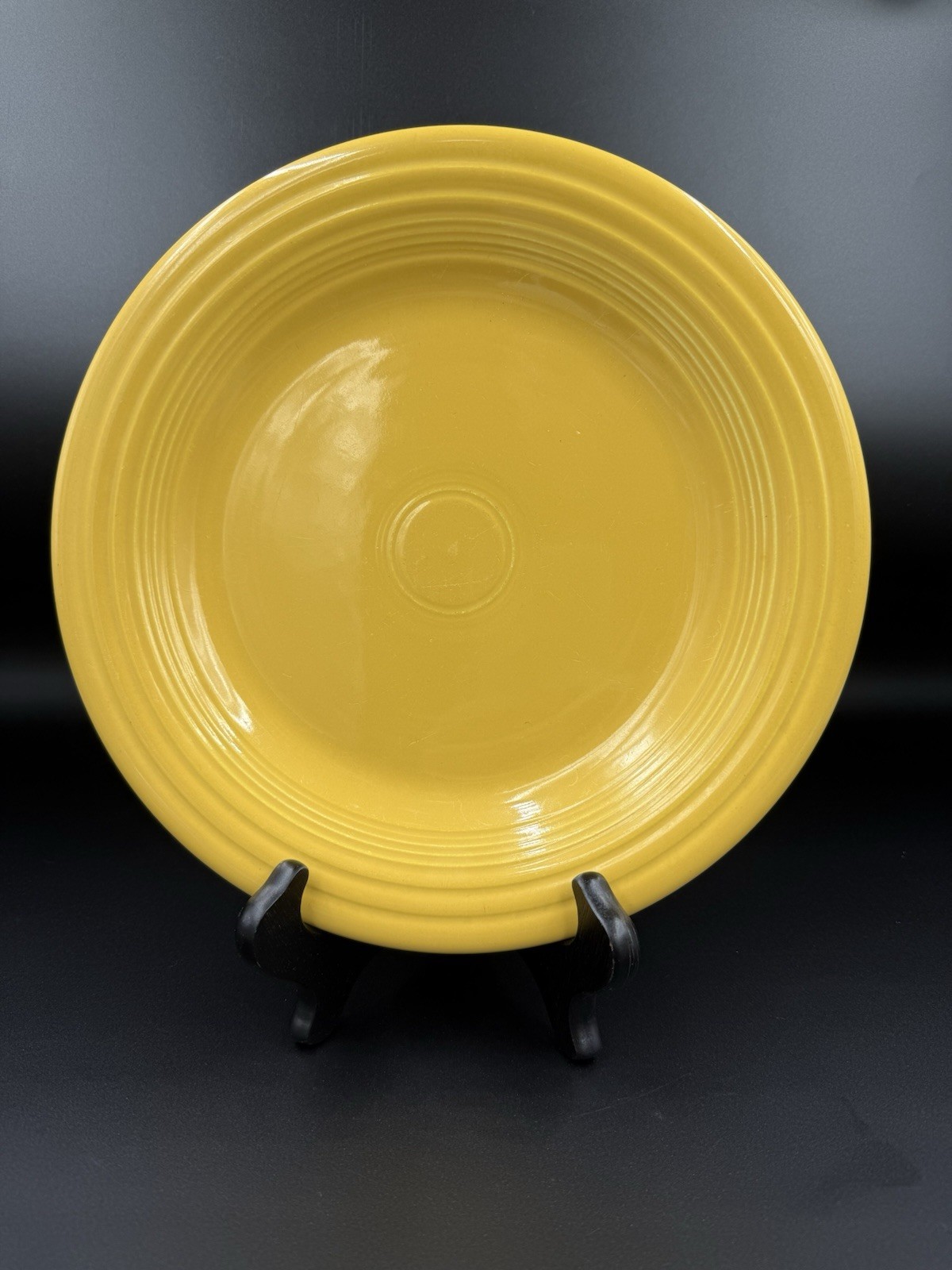 Fiesta Homer Laughlin Marigold Yellow Dinner Plate 10 1/4