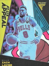 2022-23 Panini Flux #9 Zach LaVine Flux Appeal Silver
