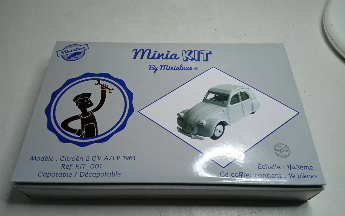Ancien Minibus Floirat Air France Par Minialuxe - Collection 1/43 Sous Boîtier
