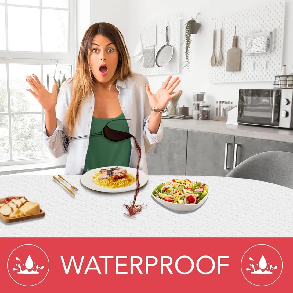 LAMINET - Protector de almohadilla de mesa acolchada de lujo de alta resistencia para comedor... Foto 3 de 4