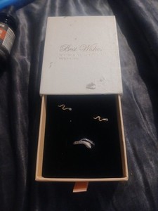 Best Wishes Snake Ring And Ear Ring