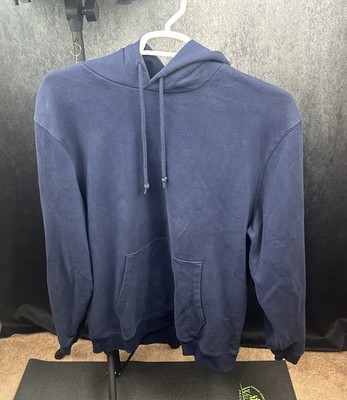 Gap Men's Navy Blue Hoodie Size XL