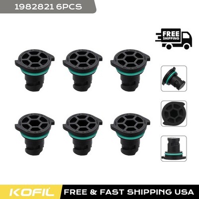 6PACK 1982821 Oil Drain Plugs for EPA 10 PACCAR MX-13 and MX-11 Engines