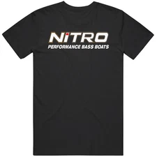 Nitro Bass Boats Performance Pro Fishing Logo Mens Vintage T Shirt