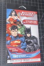 Dc Justice League Sticker Pad 190 Stickers Per Booklet Batman Superman Flash Dc Justice League Sticker Pad 190 Stickers Per Booklet Batman Superman Flash