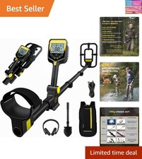 Metal Detector for Adults Professional, Up to 20 Hours of Extended Runtime, A...