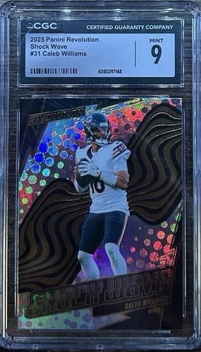 Panini 2025 Revolution Shock Wave #31 Caleb Williams CGC PSA 9