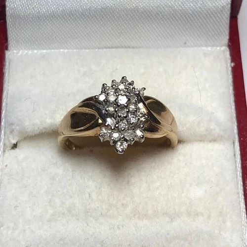 1.0Ct Round Cut Simulated Diamond Women Wedding Band Ring 14k Yellow Gold Plated