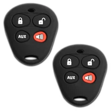 2 Key Fob Remote Skin Shell Case Cover Replacement for Viper EZSDEI474V