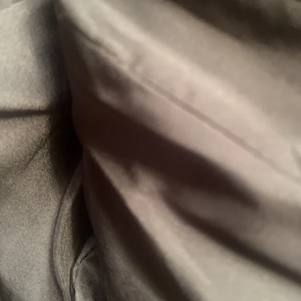 Chaqueta Estilo Fumar Terciopelo Marrón/Naranja De Colección Bolsillo Interior Sedoso Talla S/M Foto 4 de 4