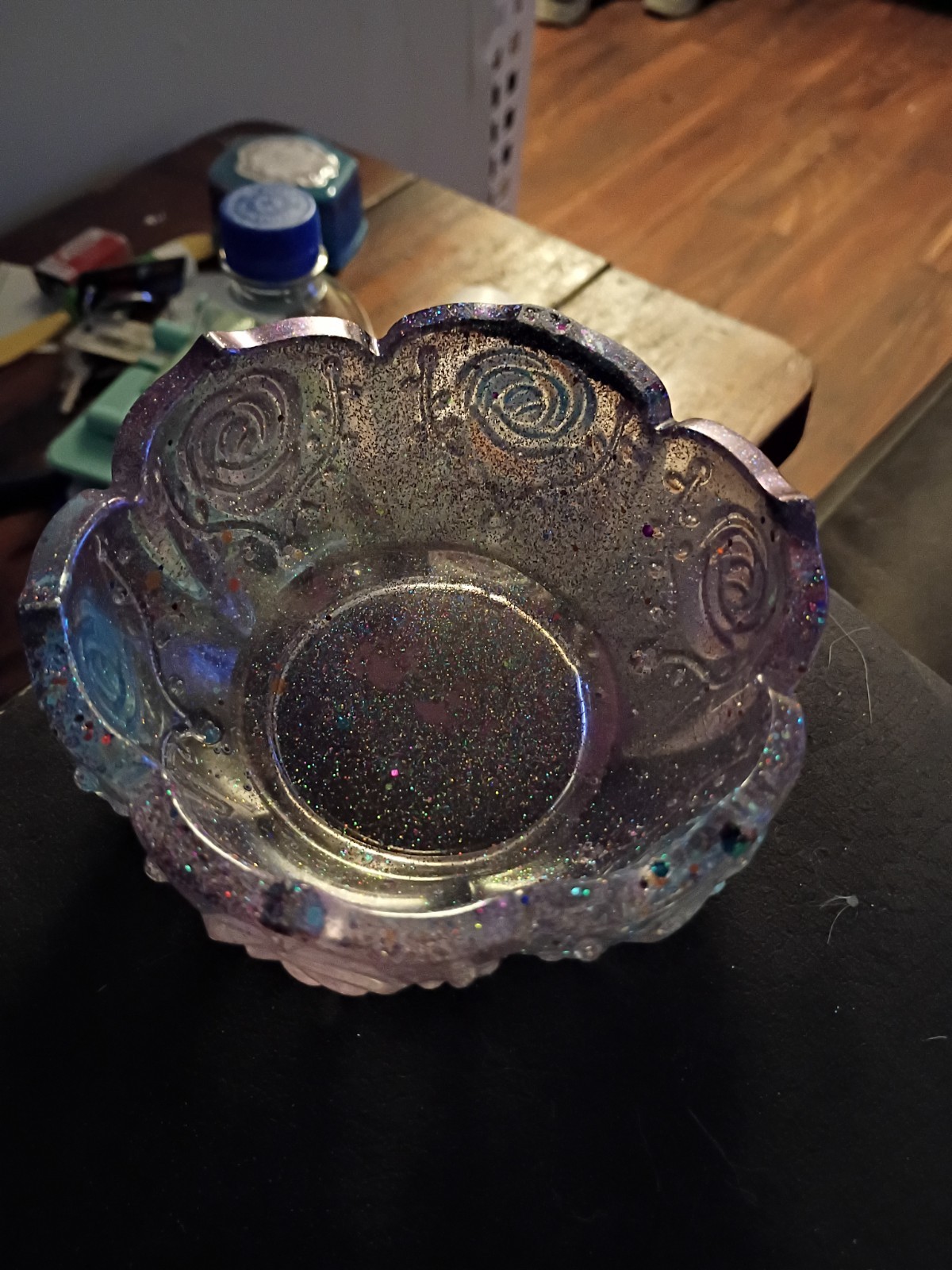 Homemade epoxy resin crafts