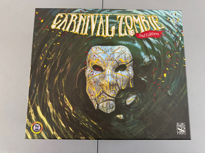 Carnival Zombie 2nd Edition Kickstarter Deluxe Medi Albe Pavo Boardgame