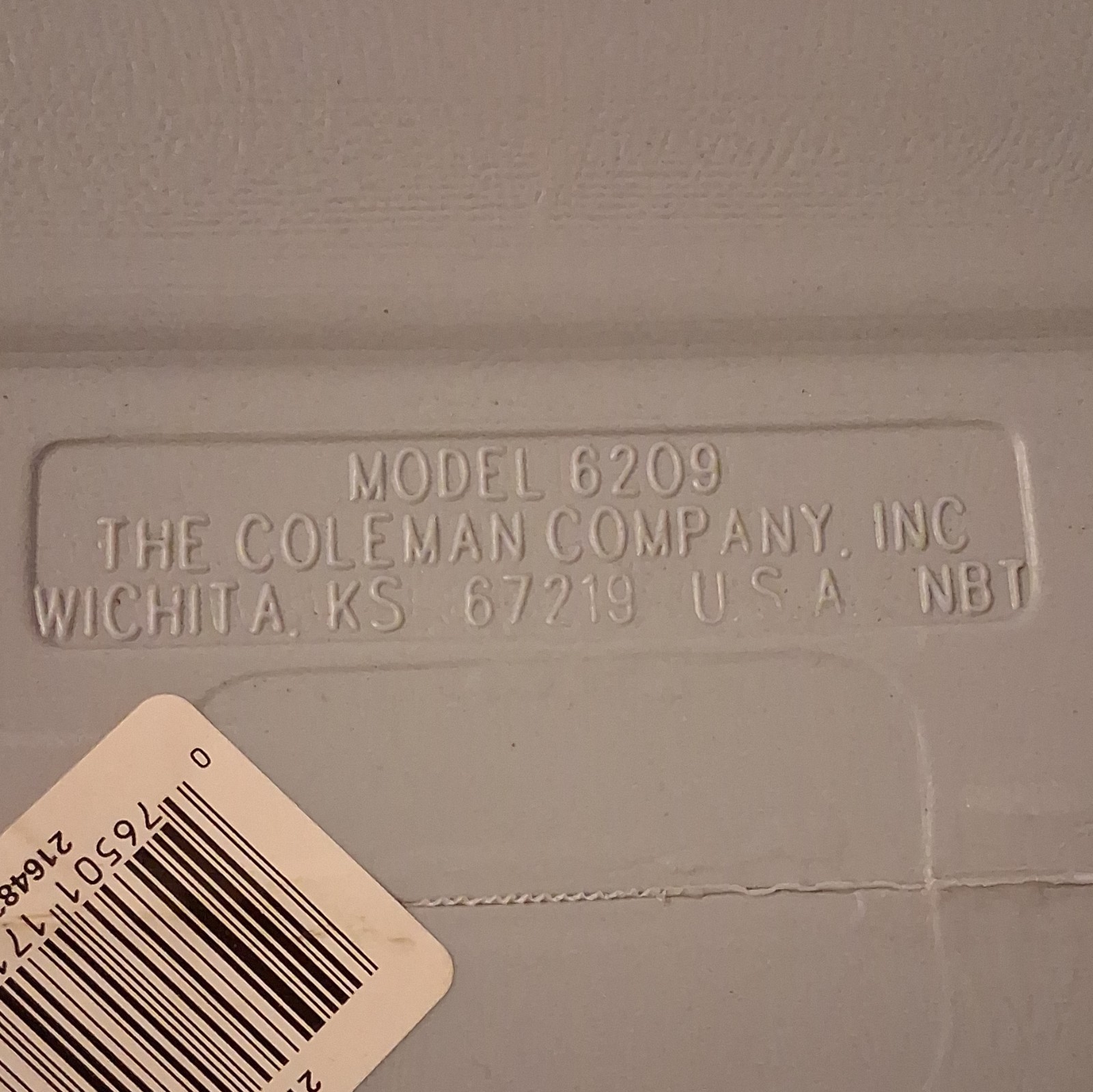 Coleman Chiller Personal Cooler 9 Qt 4-Can Portable Blue/White MPN 6209 ...