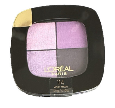 LOREAL COLOUR RICHE POCKET PALETTE EYE SHADOW - 114 VIOLET AMOUR NEW/SEALED