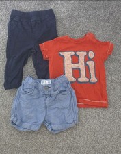 Bekleidungspaket Jungen 6-9 Monate 3 Teile Next / TU / Early Days