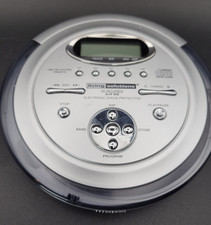 Living Solutions ATC-2395 Portable CD Player Radio  FOR PARTS NOT WORKING  