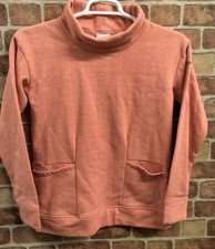 Columbia Women's Long Sleeve Pullover Sweatshirt Salmon Size S
