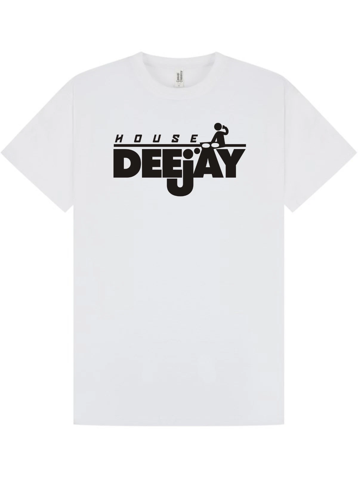 HOUSE DEEJAY Unisex T-shirt DJ Disco Rave Music