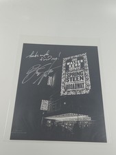 Bruce Springsteen Autographed Photo Broadway Theatre 2018 Staff Gift Ltd to 100