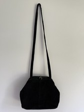 Giani Bernini Black Velvet Shoulder Bag Vinta...